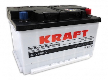 Аккумулятор Kraft (75 Ah)